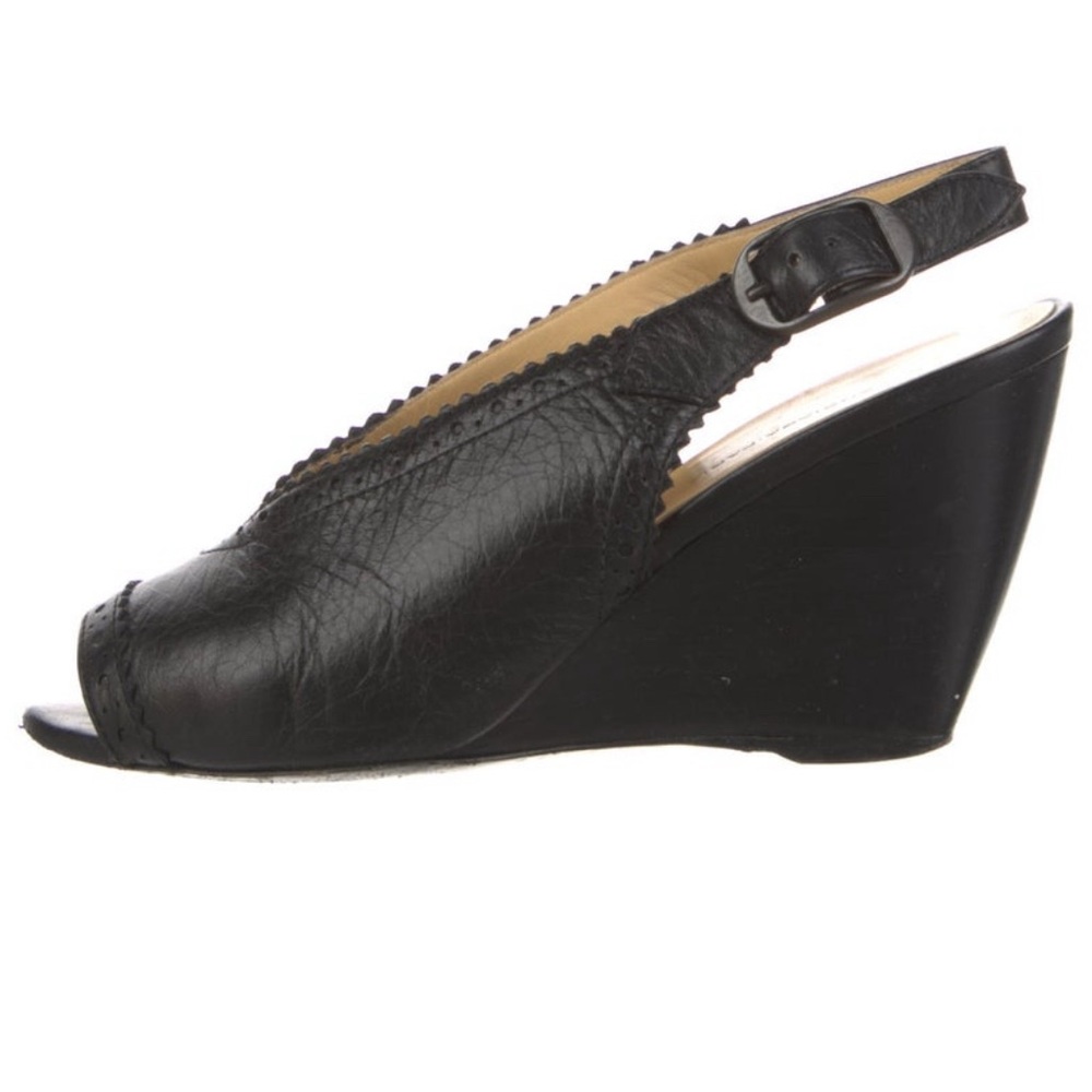 Balenciaga Wedge Slingback Shoes